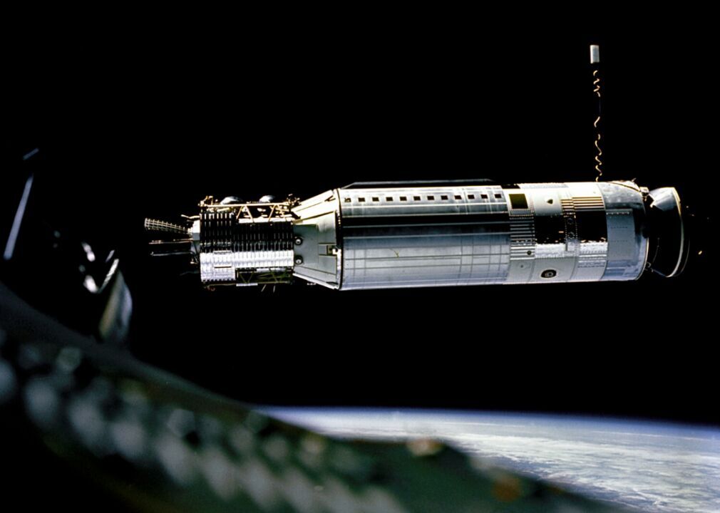 1966: First manned docking in space